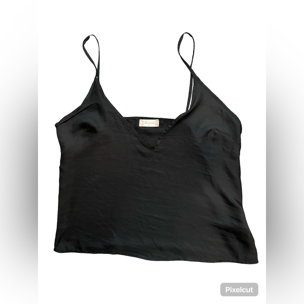 Altar’d State Black V Neck Cami Top
